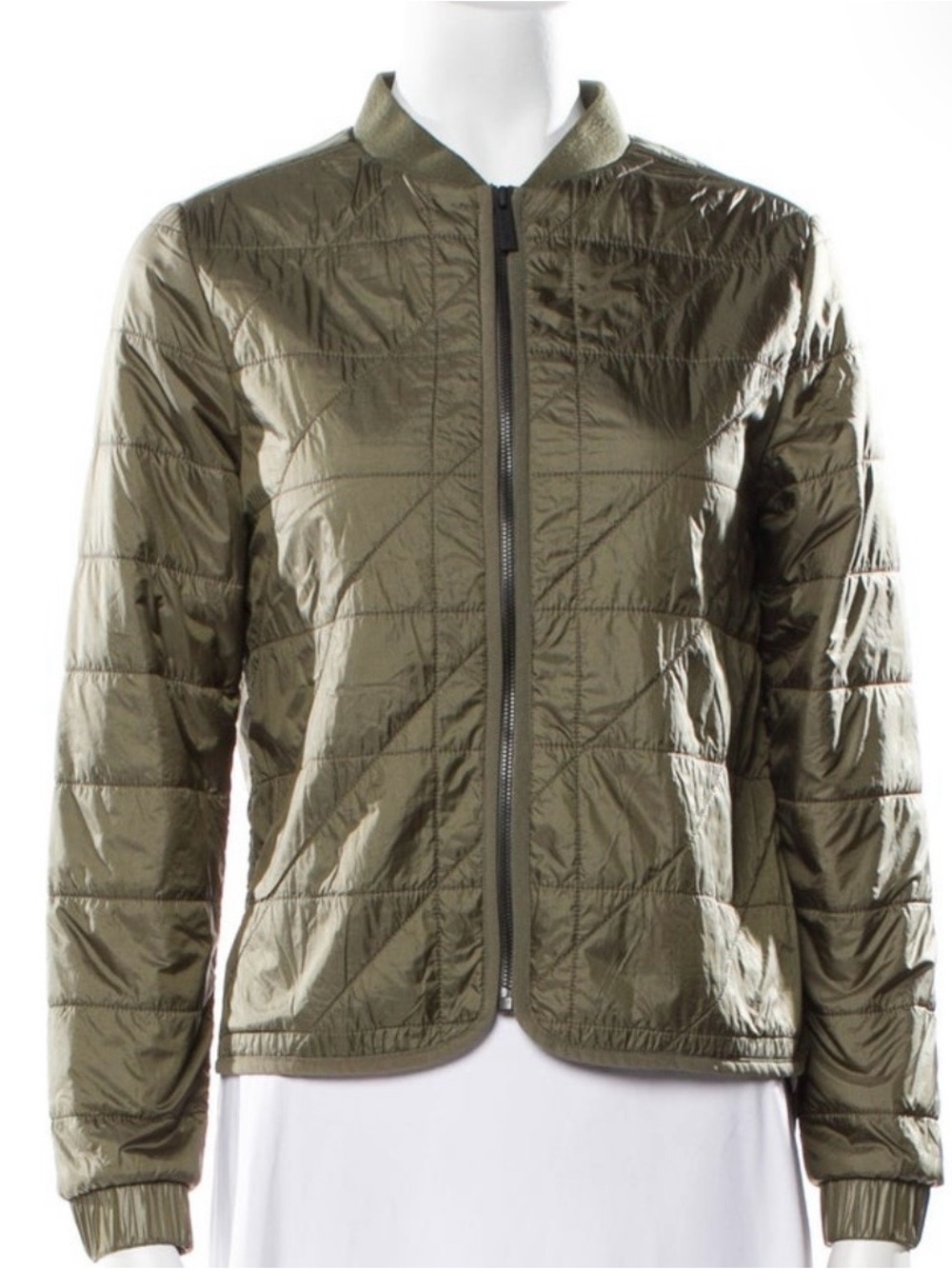 HOLDEN olive green bomber jacket size XS
